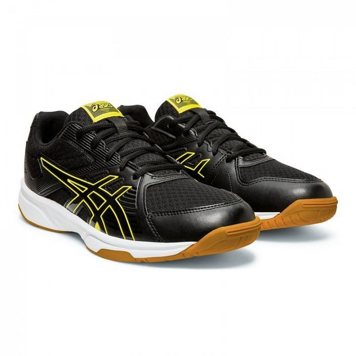ASICS Upcourt 3 Black / Sour Yuzu